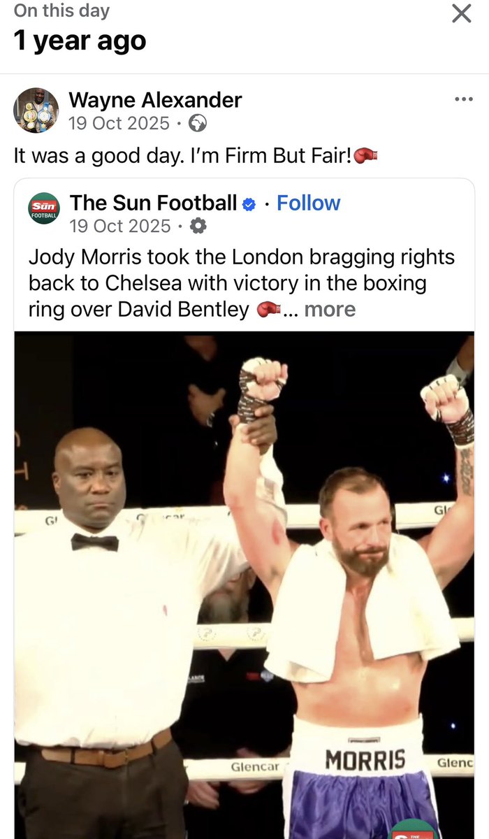 WayneBoxing's tweet photo. Throwback Monday @JodyMorris #MondayVibes https://t.co/4Ey0e93jxW