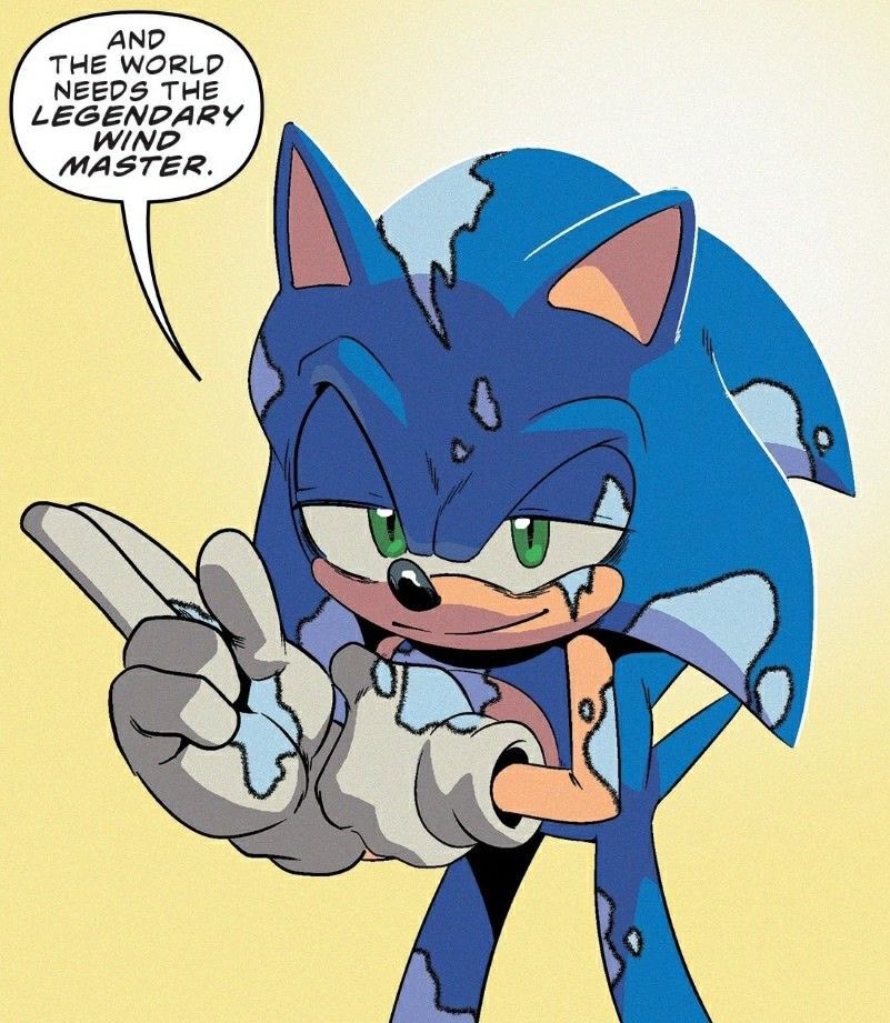 sonictisms's tweet photo. do you think the more the metal virus consumes sonic the more raspy/static his voice gets... https://t.co/mDxngtincN