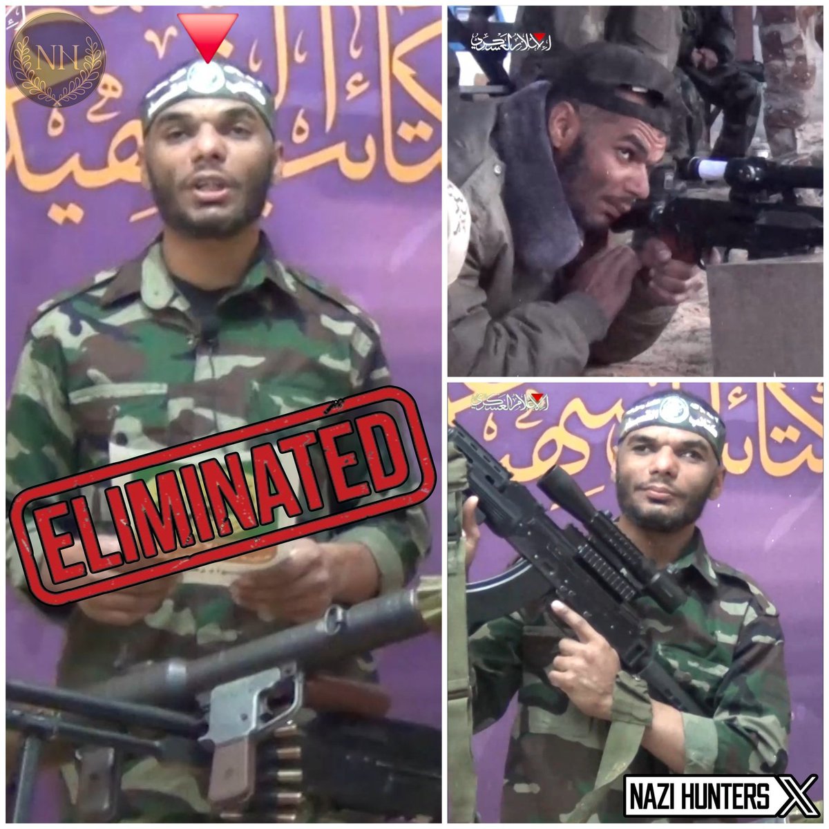 fadeevnatalia1's tweet photo. The Hamas terrorist Amir Muhammad Khafaja was permanently neutralized by the Israeli Defense Forces in the Gaza Strip.

ONE. BY. ONE https://t.co/OPlS9HkDTp