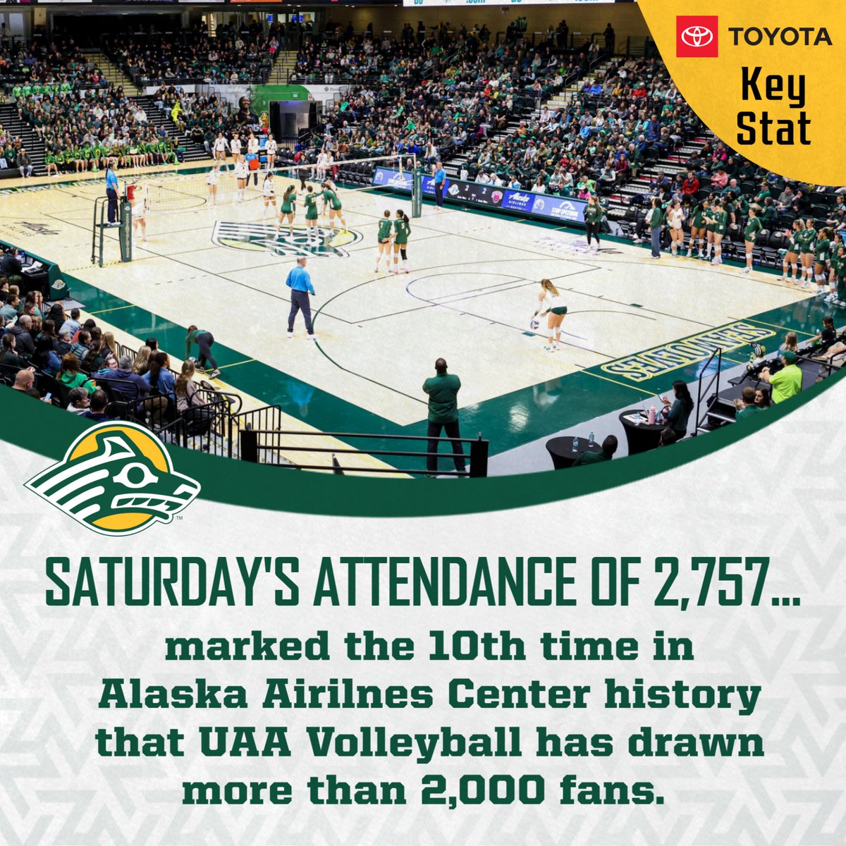 UAASeawolves's tweet photo. Thanks again to our fans for their tremendous support of our Seawolves!
@AKAirCenter @uaanchorage @Toyota @GNACsports https://t.co/VpVSSbbI9M