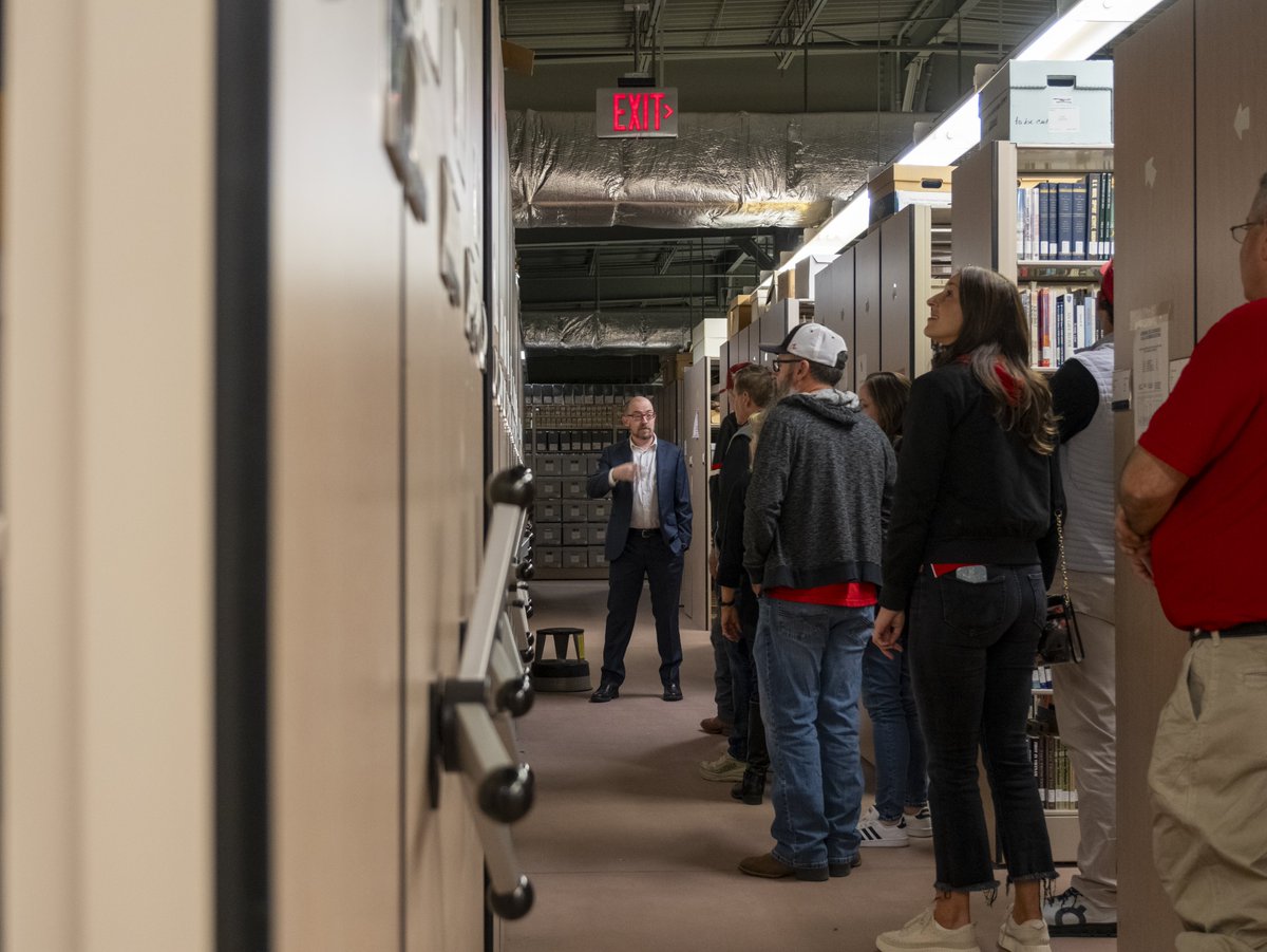 TexasTechLib's tweet photo. We hope you had a wonderful Homecoming weekend! We had a great time showing people around the SWC and Crossroads Recording Studio!

#WreckEm #GoLibrary #SouthwestCollection #library #CollegeLife https://t.co/LRSw8w4v1q