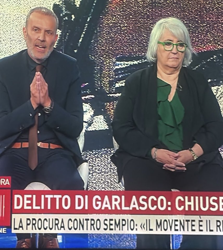 pasqualemariob1's tweet photo. Quando sei 🎼 disperato …🎼 #garlasco https://t.co/bIa9cuQYCU