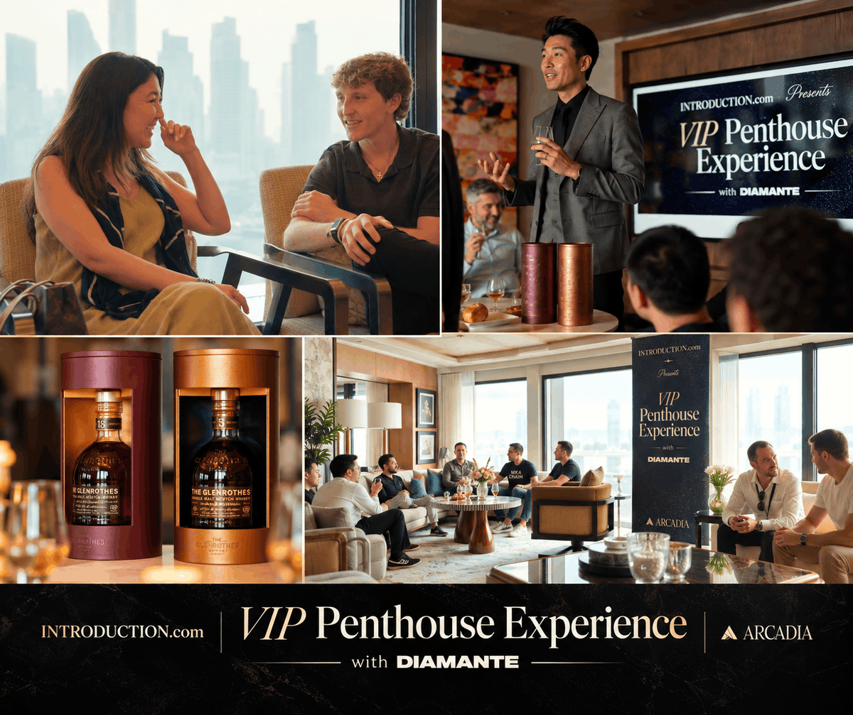 introductioncom's tweet photo. Singapore, debriefed.

Two penthouses. One race week. 
Almost 2,000+ applications.

Here's what happened:

The VIP Penthouse, with @diamante_io.
Above the circuit, as TOKEN2049 began. 
1,000+ applied, fewer than 100 got in. 
Leaders from @coinbase, @Citi, @Fidelity, @chainlink and @MercedesBenz in the room.

The Penthouse: Trackside, with @CoinRabbitLoans.
A private brunch over Marina Bay as the Grand Prix built. 900+ applied, fewer than 50 got a seat. 
Leaders representing @Google, @HSBC, @CNBC, @StanChart, @Bybit_Official and @krakenfx joined us to kick off F1 weekend.

Thank you to our partners @diamante_io, @CoinRabbitLoans, The Best Event, and Arcadia for making it happen.

This is what Introduction․com does. 
We find the people moving this industry and connect them.

Our invite-only community anchors our in-person events, year round.

Apply to join 👇 (in comments)