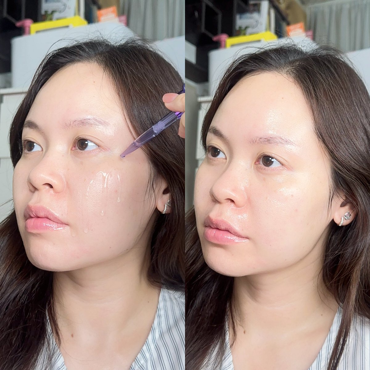 aispdiary's tweet photo. เห็นคุณณิชาหน้าใส โกลว์ เล่นแสง ขนาดนี้ ซื้อตามสิค้าบบ L'OREAL HYALURONIC PDRN เอกสิทธิ์เฉพาะของแบรนด์ มีประสทธิภาพสูงกว่า 3 เท่าของ PDRN ปลาแซลมอน ช่วยให้ผิวโกลว์ใส+ชุ่มชื้น เนื้อเซรั่มบางเบา ซึมไว ใช้ได้ทุกวัน ไม่ระคายเคือง นี่ชอบ ผิวสวยสุด #ใช้จริงรีวิวจริง https://t.co/5hlbRrXEWy