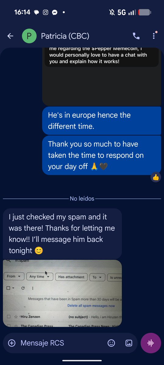 MaggotX66's tweet photo. Hi everyone 👋

So i just received a message from CBC,
Hiruzen was trying to reach the reporter to complete the interview but apparently the messages were going to her spam folder 😅

She just confirmed that the interview will air tomorrow👌and Hiruzen is on it 💪

Cheers 🙏🖤 https://t.co/lGQjmQ6MlO