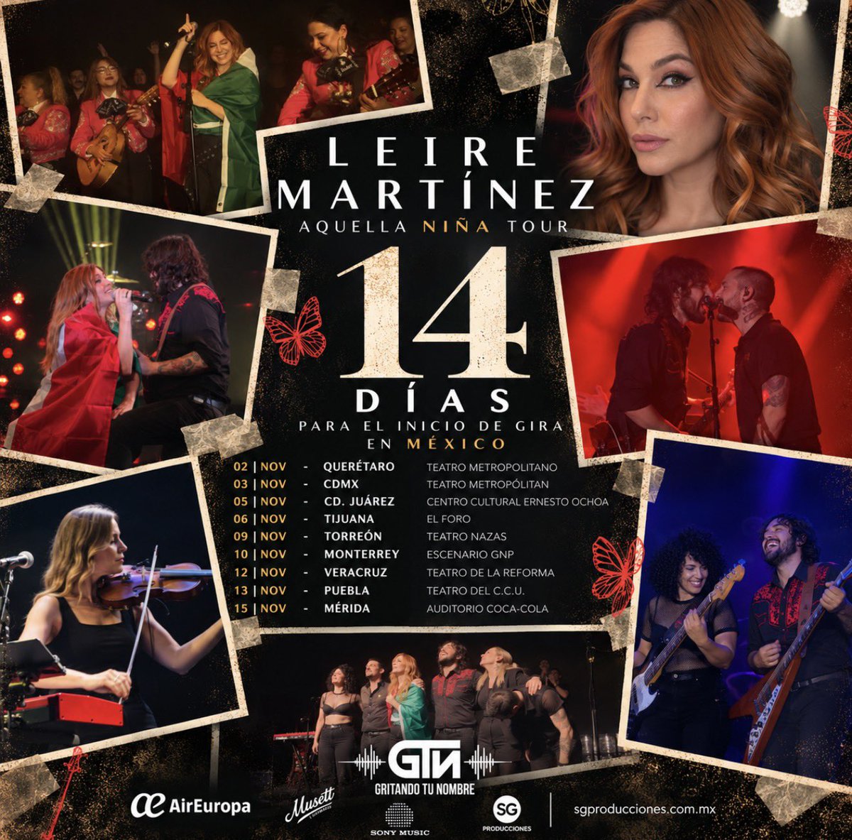GritandoTuNom's tweet photo. Faltan 14 días para el inicio de gira de @LeireMo en México, pero ¿les trae  recuerdos este diseño? Lo estamos trayendo a la actualidad. 🗣️🗣️🗣️

¿Qué canción (inédita) te gustaría escuchar de aquel gran Primera Fila? 
1) María 
2) Una y Otra Vez
3) Cuando Dices Adiós https://t.co/gkfCY3ATwZ