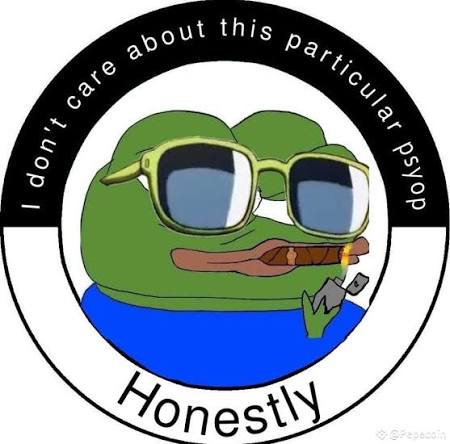 pepecoineth's tweet photo. immune to the psyops $PEPE https://t.co/NPSIlktEaG