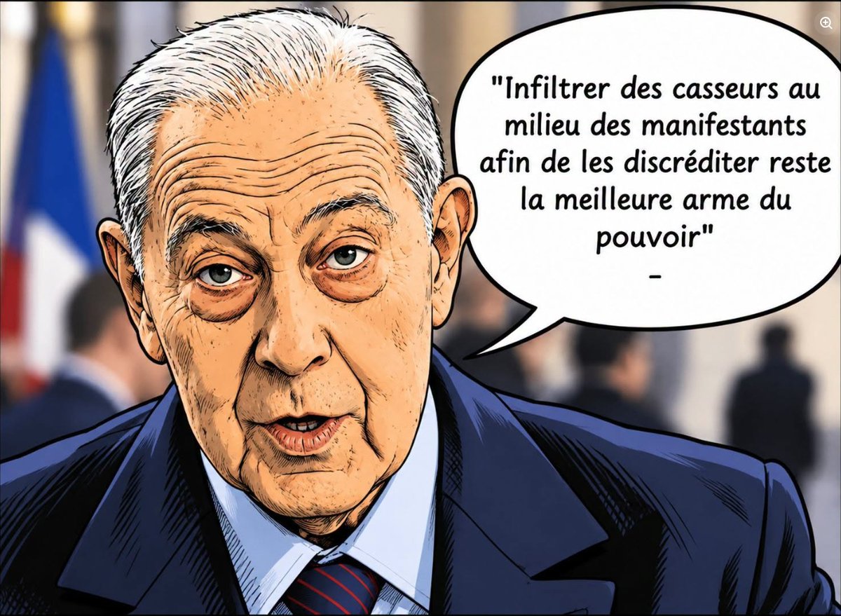 Fartou57's tweet photo. On a vu samedi dernier, que le ministère de l'intérieur ne s'en privait pas !
C'est 1 technique éculée d'envoyer des policiers déguisés pour provoquer et casser afin de déligitimer les mouvements sociaux, justifier la répression et ne rien négocier du tout !!! https://t.co/caLtanaC9n