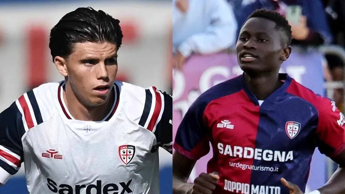 RiccardoDanna1's tweet photo. 🔍 #Baccin era sugli spalti dell'U-Power Stadium per osservare da vicino due calciatori del Cagliari: Alessandro #Romano (classe 2006) e Paul #Mendy (classe 2007). ⚫️🔵
@cmdotcom https://t.co/KGkroI6HPL
