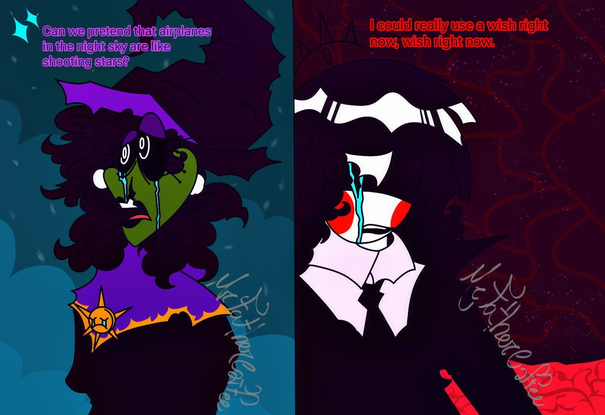 MrFatherCoffee's tweet photo. DivineForest as the Mordetwi meme (this is so stupid LOL)

[ Phanuel belongs to Luluyam ]

#spookymonth #spookymonthfanart #aspenmoor #luluyam #Luluyamfanart #luciferlucifer https://t.co/8HBpuvdnfM