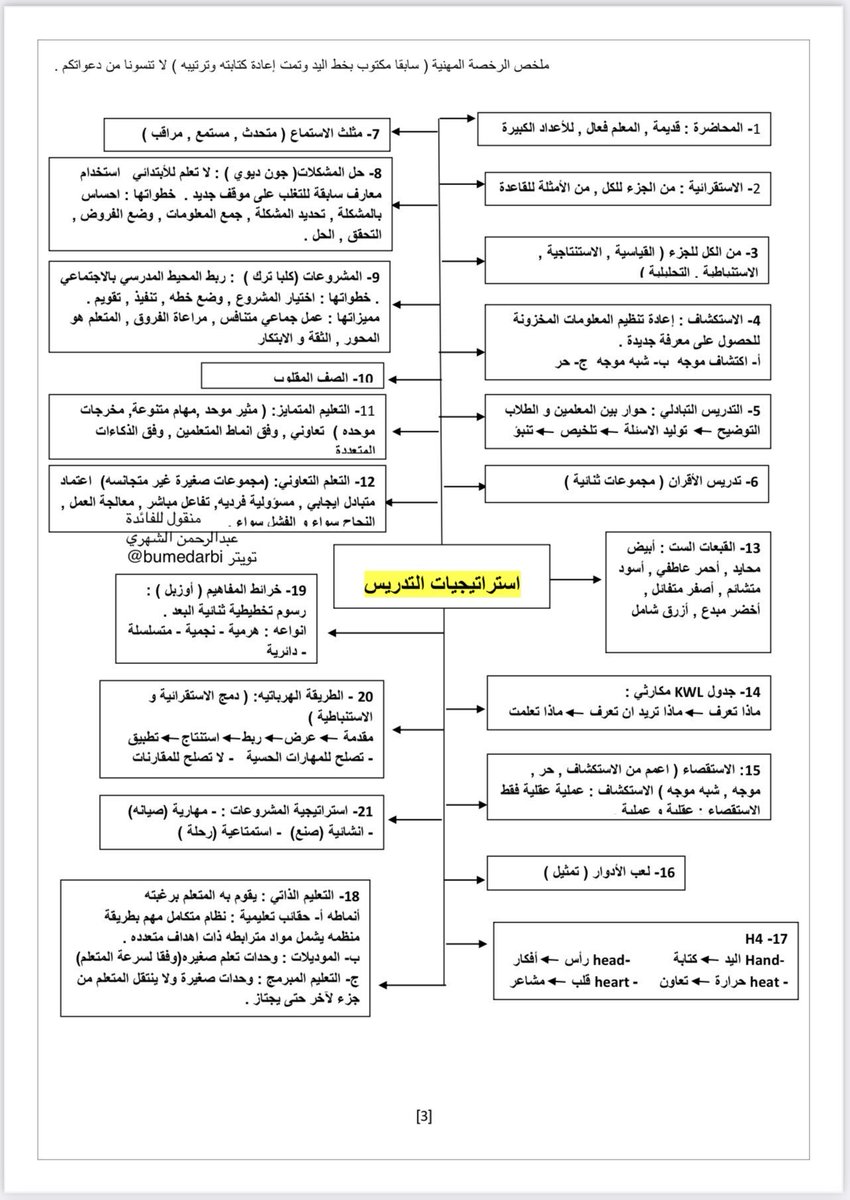 Edu_mshd's tweet photo. 🟢 ١٢ صفحة فقط.. وتعتبر من أجمل ملخصات اختبار #الرخصة_المهنية العام التربوي 👇🏻 https://t.co/FmPIkED9Y7