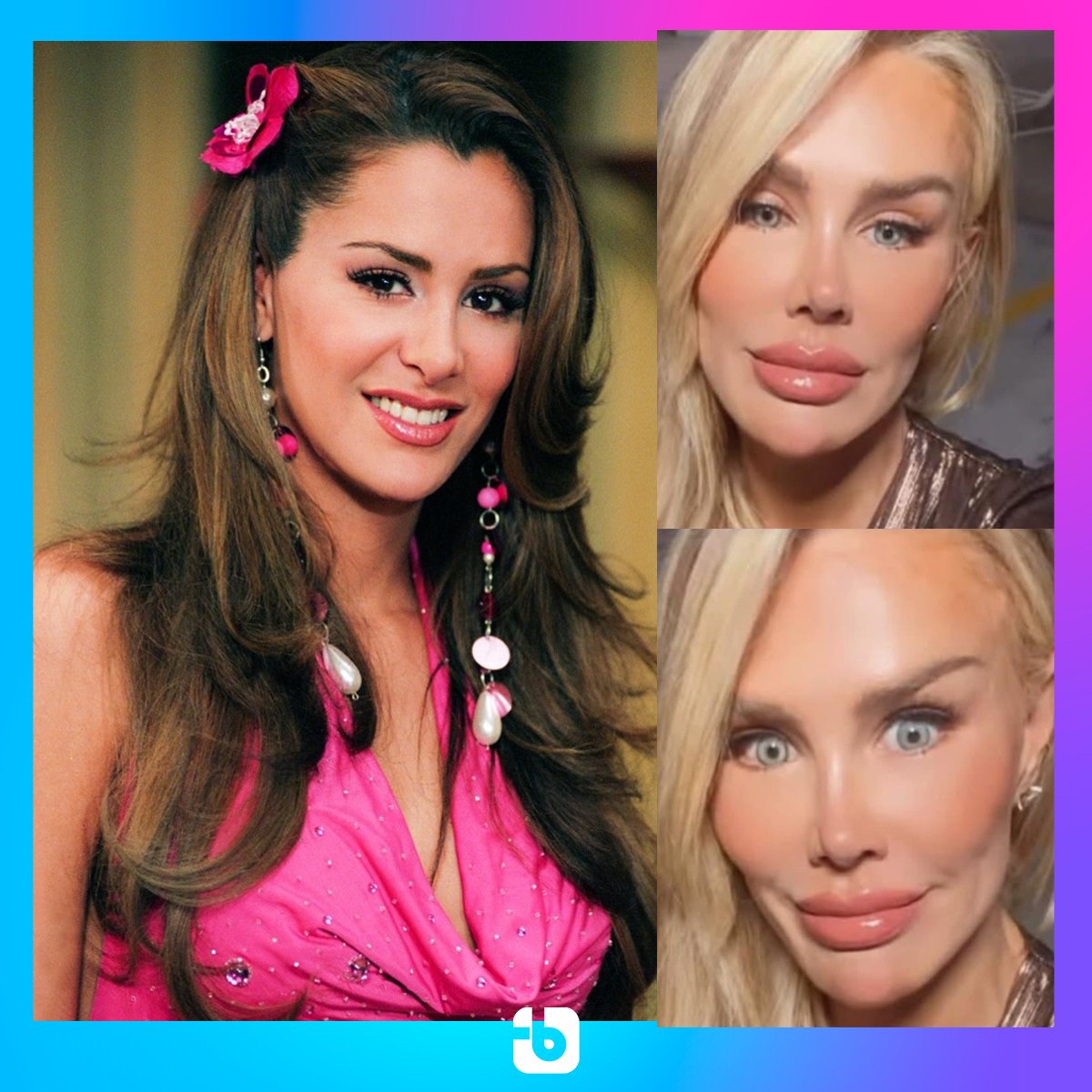 forumbunklr's tweet photo. Ninel Conde, a Alma Rey de "Rebelde", choca web ao mostrar seu novo visual.

Aprovado o novo rosto da diva? https://t.co/XelpmlZbyr