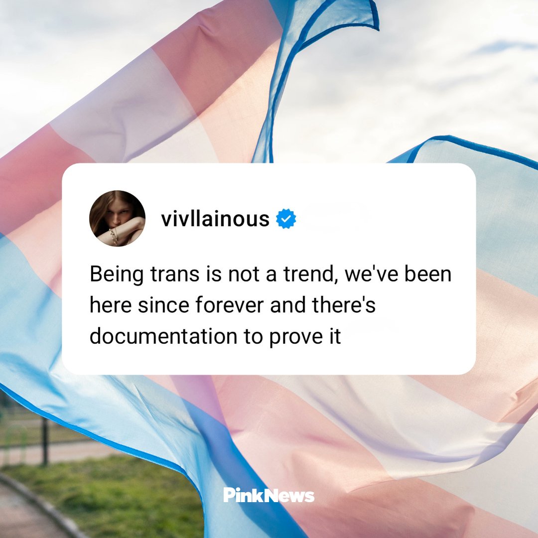 PinkNews's tweet photo. An important reminder 🏳️‍⚧️ https://t.co/U5D1CYafTz