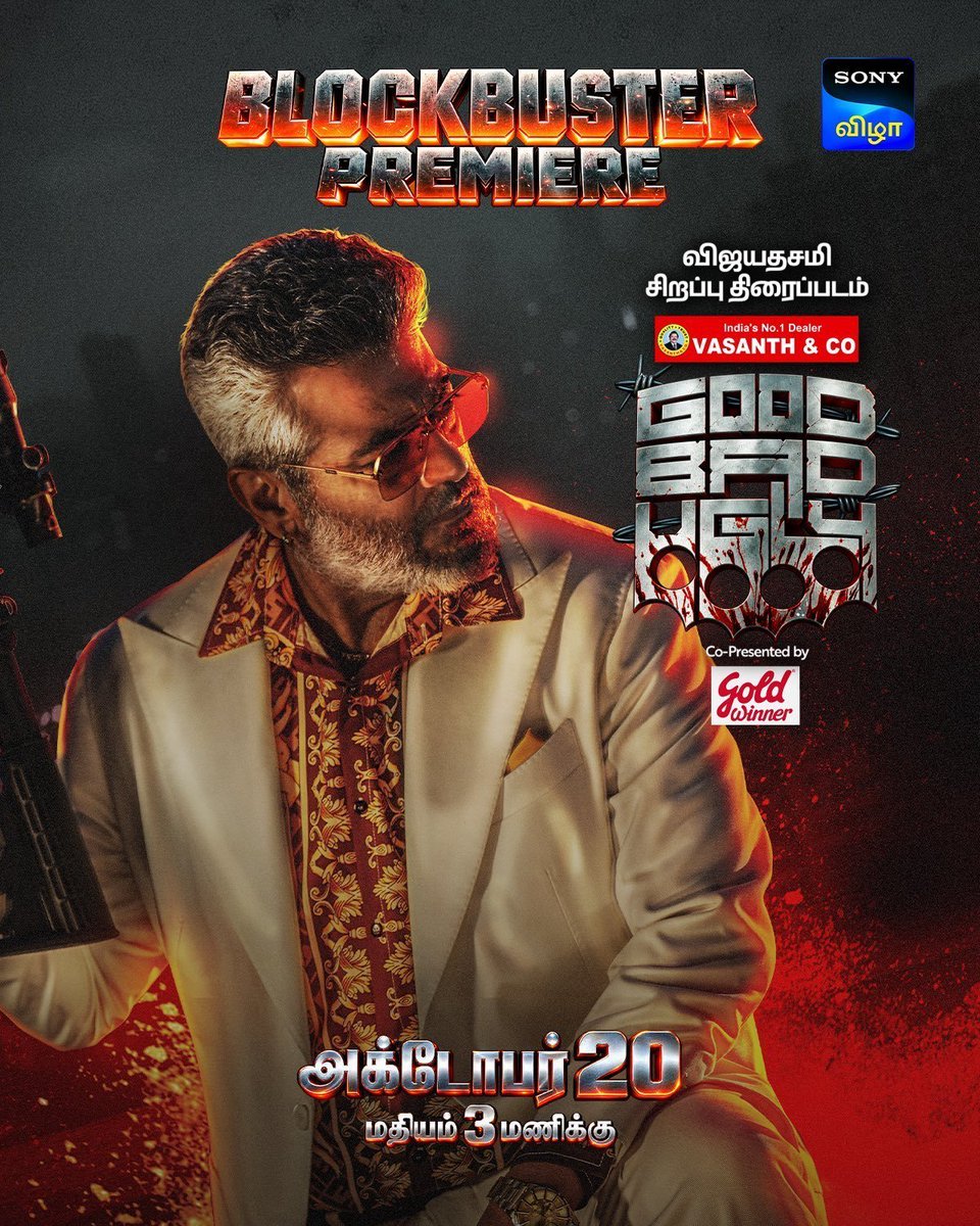 AJITHKUMARop6w's tweet photo. โค๏ธ๐MY DEAR HEART BLOOD AJITH KUMAR FOREVER EVER AKJ LOVE FOREVER EVER MY DEAR BLOOD #THALAAJITHKUMAR'S WORLDWIDE NATIONALWIDE RECORD BREAKING PEAK #GBU MEGA SUPER HIT BLOCKBUSTER IN PREMIER #GLANDIATIORSF1 FROM NOVEMBER 20, 2026๐โค๏ธ
#AK GBU #AK GLADIATORSF1 ALWAYS PEAK๐๐๐ https://t.co/EVstvvDdSV