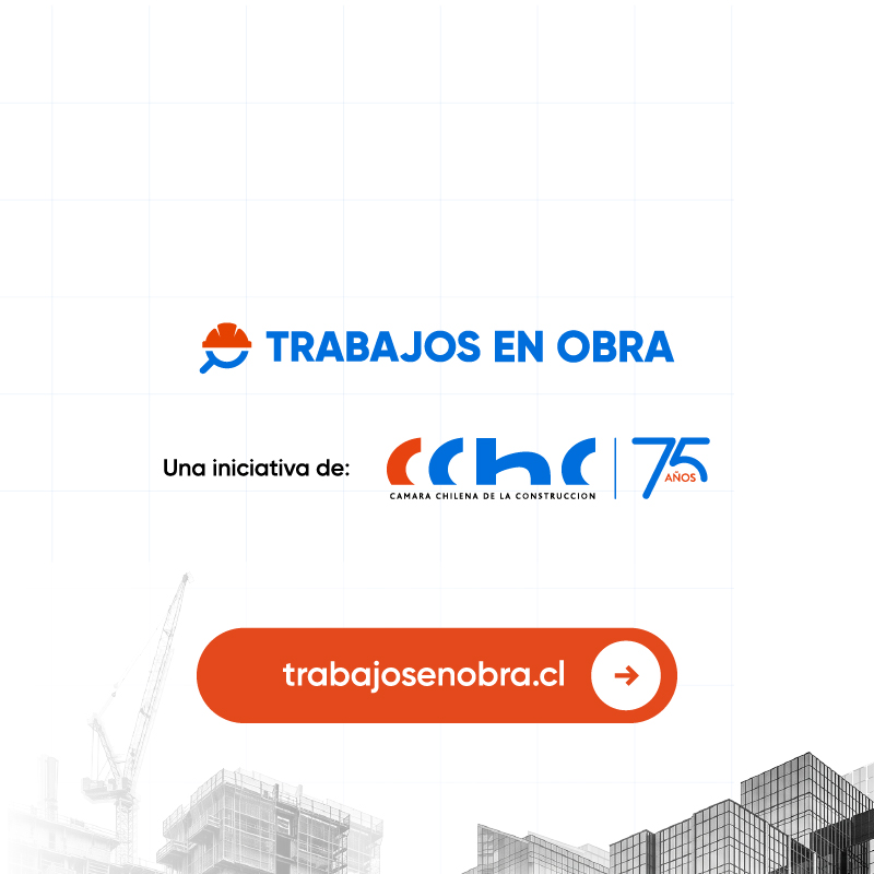 CChC_Chile's tweet photo. Conecta con +26.000 trabajadores de construcción en TrabajosenObra. cl. Publica gratis tus ofertas