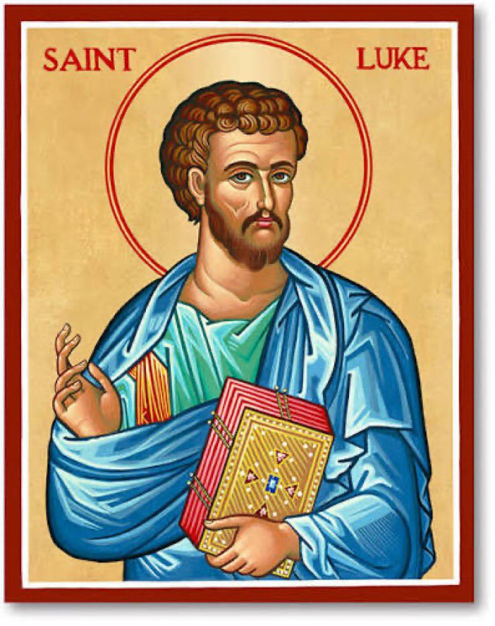 XianResistance's tweet photo. "Almighty God, who inspired your servant Luke the physician to set forth in the Gospel the love &amp; healing power of your Son: Graciously continue in your Church this love &amp; power to heal, to the praise &amp; glory of your Name..." https://t.co/zKBEodvQxI