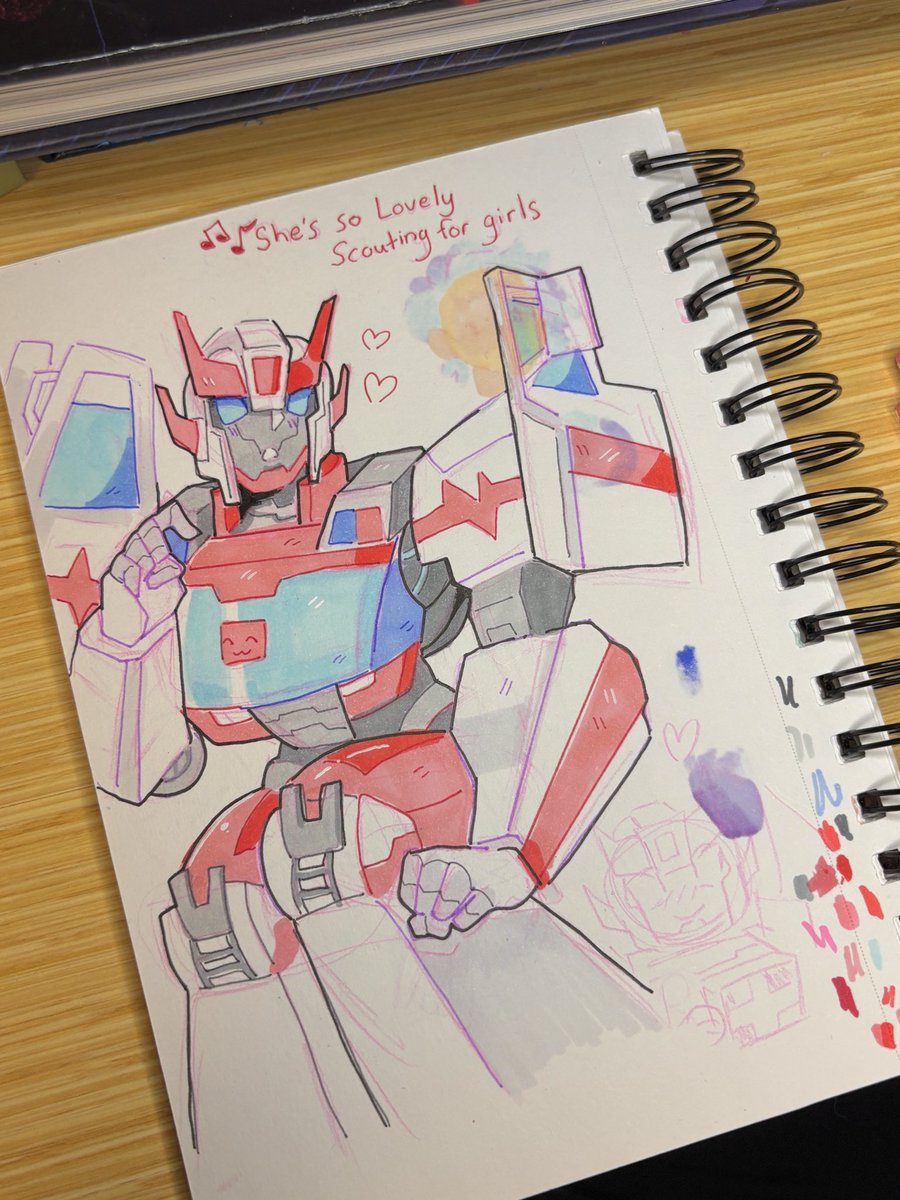 starheavenly's tweet photo. Quick Ratchet doodle before ☺️🚑 https://t.co/WwvmaqYzfT