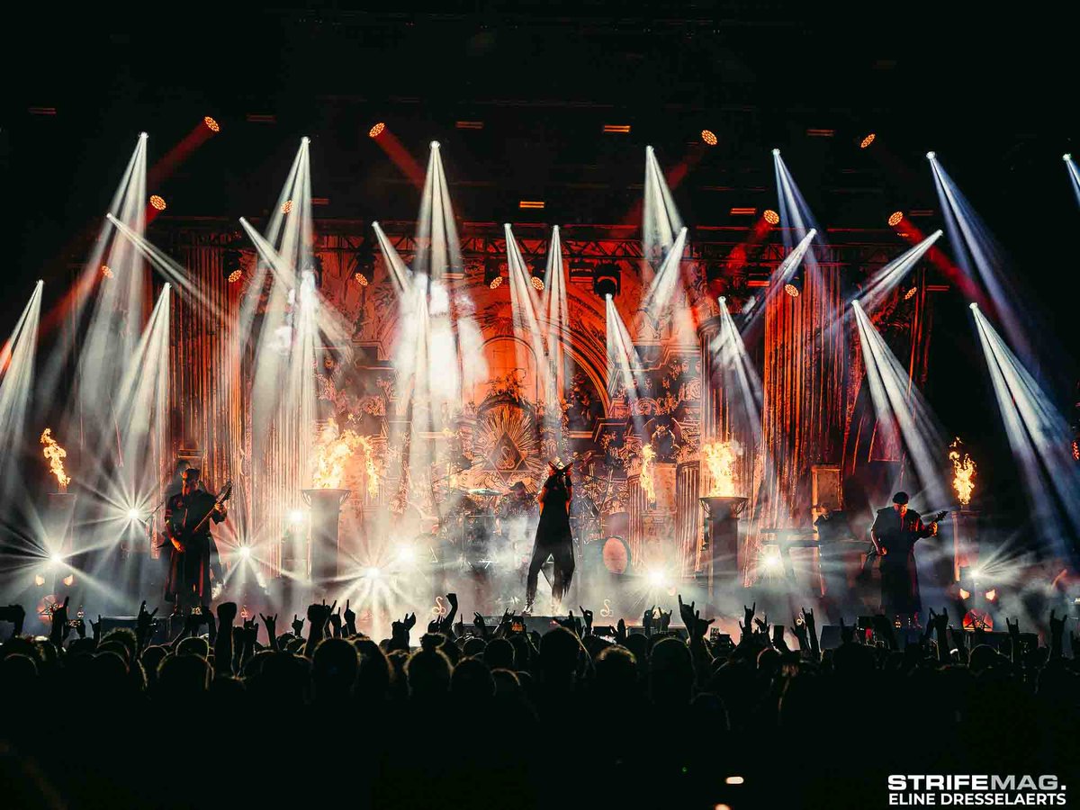 StrifeMagazine's tweet photo. PHOTO REVIEW:

We saw Dimmu Borgir &amp; Behemoth on their co-headliner tour!

Check out our photos below 👇 https://t.co/CeE8ErIgcx