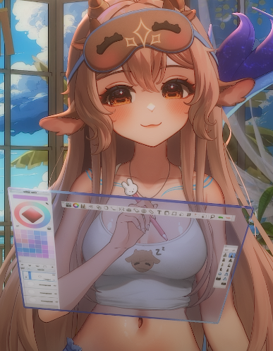 YuchiVT's tweet photo. Hello Bongoats! I'm drawing doodles for T3 subbies today! And probably gonna goat yap.. https://t.co/oqCU7rhsJJ