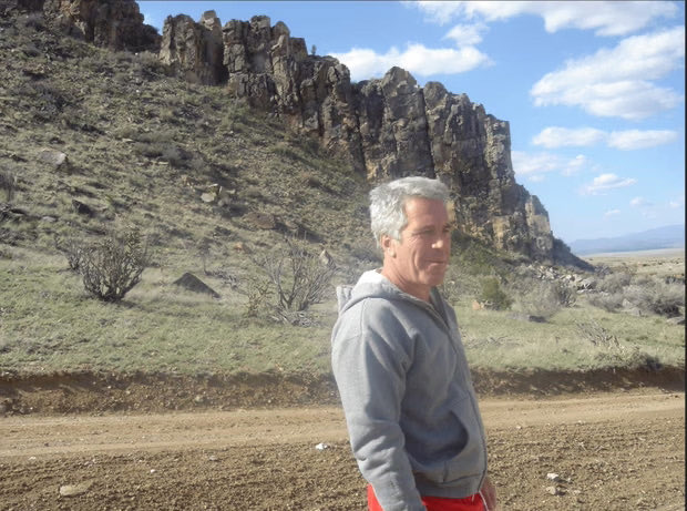 chiweethedog's tweet photo. that’s where a lot of the Epstein children’s bodies with removed identifying teeth and harvested organs are buried by the way in the hills and desert surrounding the “Zorro Ranch” property https://t.co/goPDFdFwYC