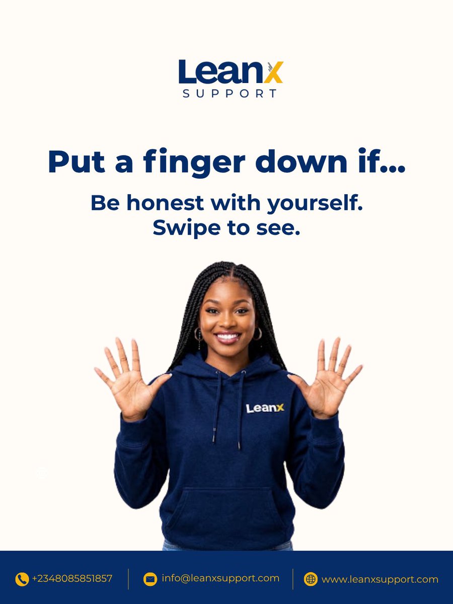 Leanx_Support's tweet photo. Put a finger down if you keep saying you’ll learn a digital skill but never start.

Join Leanx Support’s FREE 1-Day Digital Skills Training on Web &amp; App Development, AI Agents/Chatbots, and Content Marketing.

📅 23 Oct | 4 PM WAT

Register: https://t.co/05EiaB2Xpt

#LeanxSupport https://t.co/SfRU7AXdgw