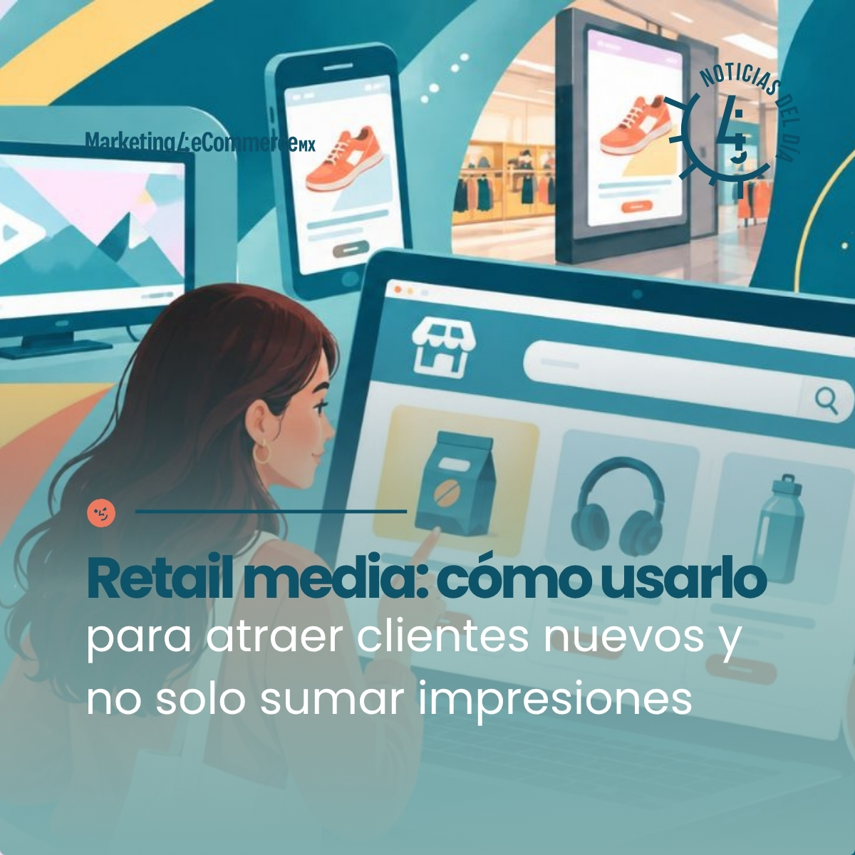 Mkt4eCommerceMX's tweet photo. 📊 En Retail Media, el ROAS ya no es suficiente

Sumar impresiones no garantiza crecimiento. Te contamos cómo usar el Retail Media para atraer clientes de nuevo ingreso y medir incrementalidad real en tus campañas. 

🔗 https://t.co/WdPSXulXK7 https://t.co/bemvnFoibv