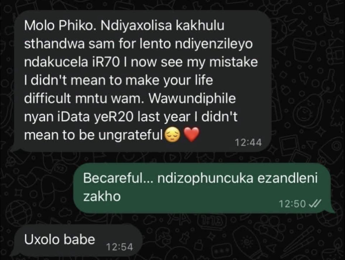 chuluwillie's tweet photo. Uthi uzam lose(a) 😭😭😭😭 https://t.co/CvbDTHWJto