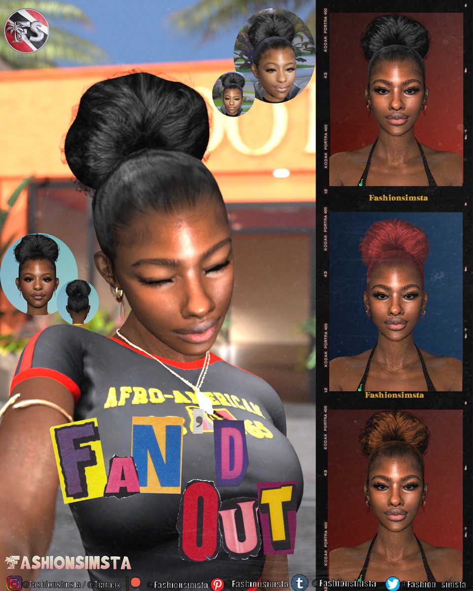 Fashion_Simsta's tweet photo. Fan Bun out now 👑 https://t.co/dKtMv6Qu1M