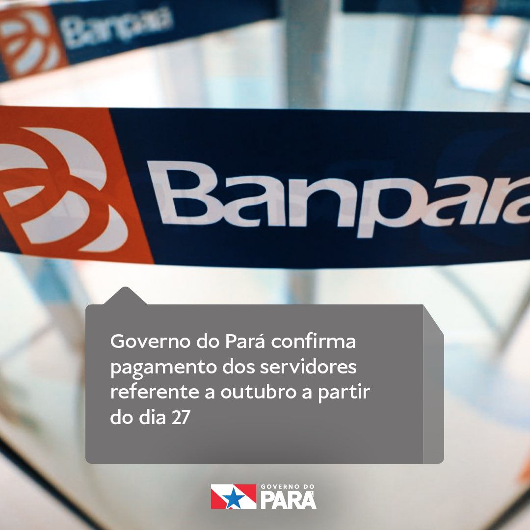 GovernoPara's tweet photo. Calendário organizado pela Seplad contempla inativos, pensionistas e administração direta e indireta, injetando recursos e movimentando a economia paraense.

Saiba mais: https://t.co/N6a9PpBPH8 https://t.co/hYsZ7YKrnr