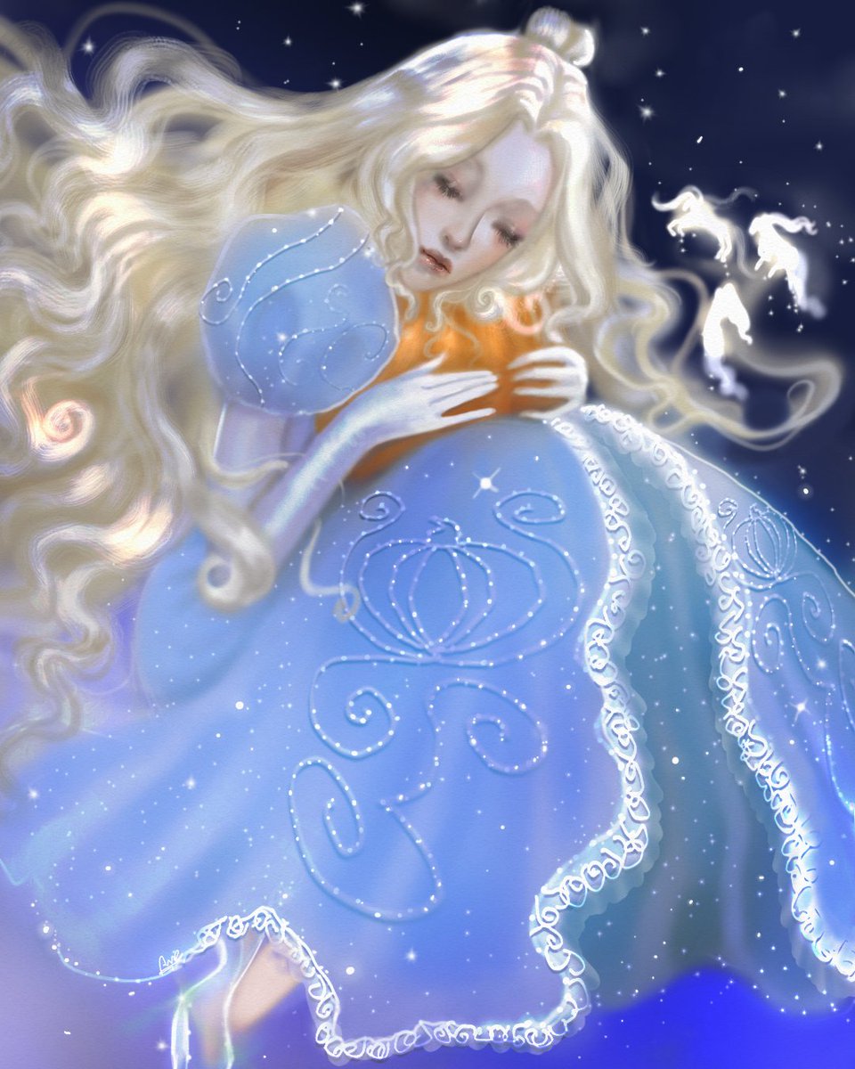 imlucymoon's tweet photo. I love to cosplay in momo city it gives me so much inspiration, the whimsical magical atmosphere and it is customizations is amazing. 
Here is a draw and some cosplay i done for fun i hope you like them. 

#MomoCityCinderellaWish 
@DreamMomoCity 

User: teatimesos https://t.co/OTS3KVMhQo