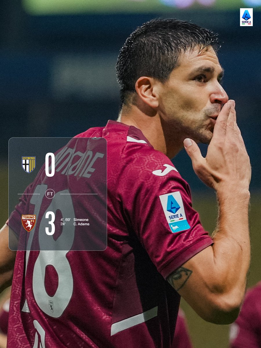 SerieA_EN's tweet photo. Simeone helps Torino to three points 🤝

#ParmaTorino https://t.co/LFxL9DFQEj