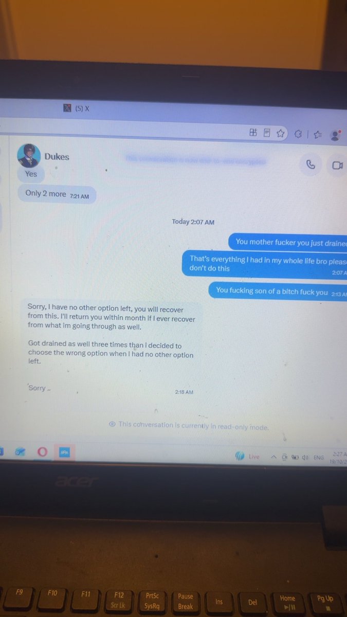 POKEXBT's tweet photo. @DotComParker got drained yesterday https://t.co/A8iJwMOd1t