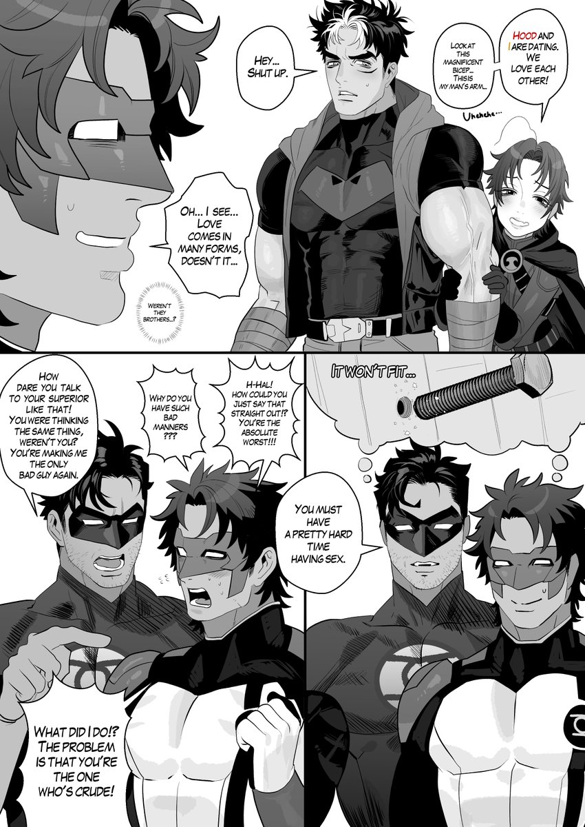 Eriurias73's tweet photo. JayTim and Green Lantern https://t.co/o14ZoGAow8
