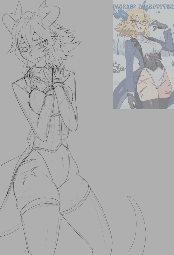 SolMerning's tweet photo. @Monmaamn i will finish her soon, work aint giving me a lot of free time sadly 🥲 https://t.co/ZuRLZF3hak