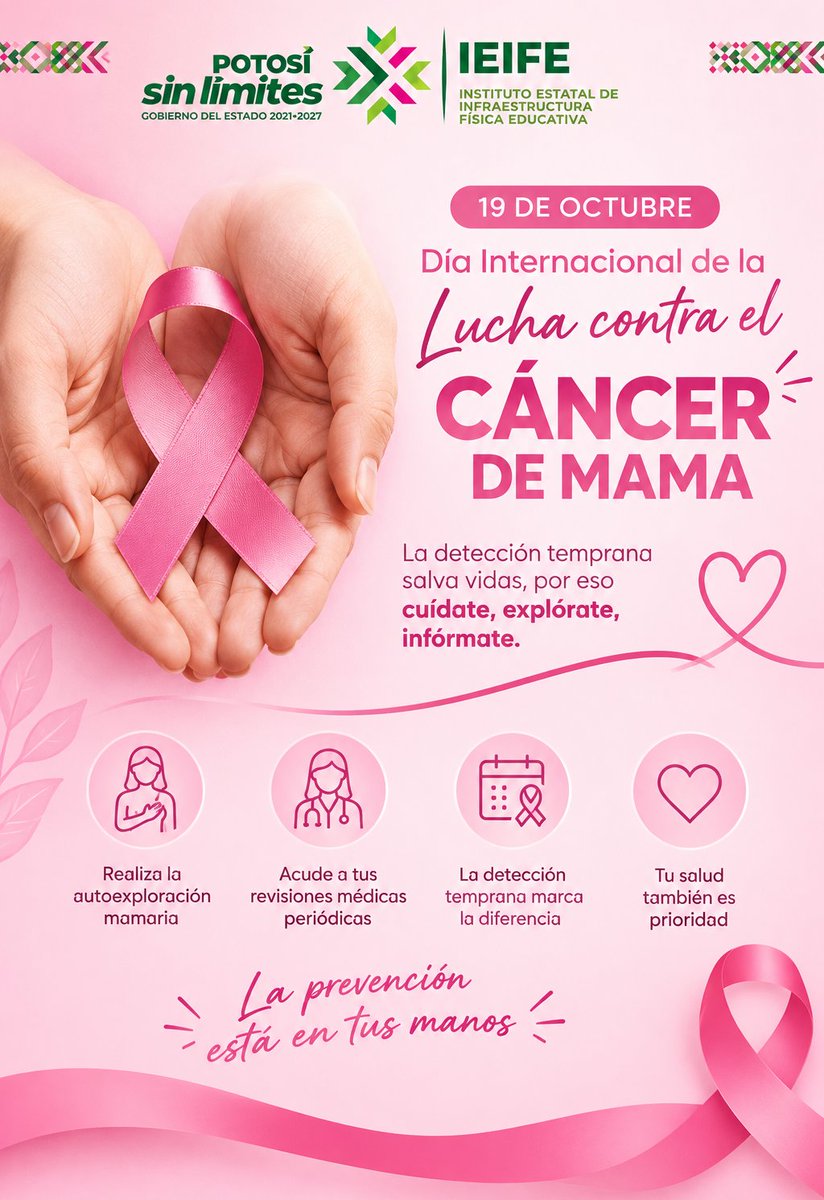 Estataleduc2127's tweet photo. Día Internacional de la Lucha contra el Cáncer de Mama. https://t.co/HDnHYgsszD