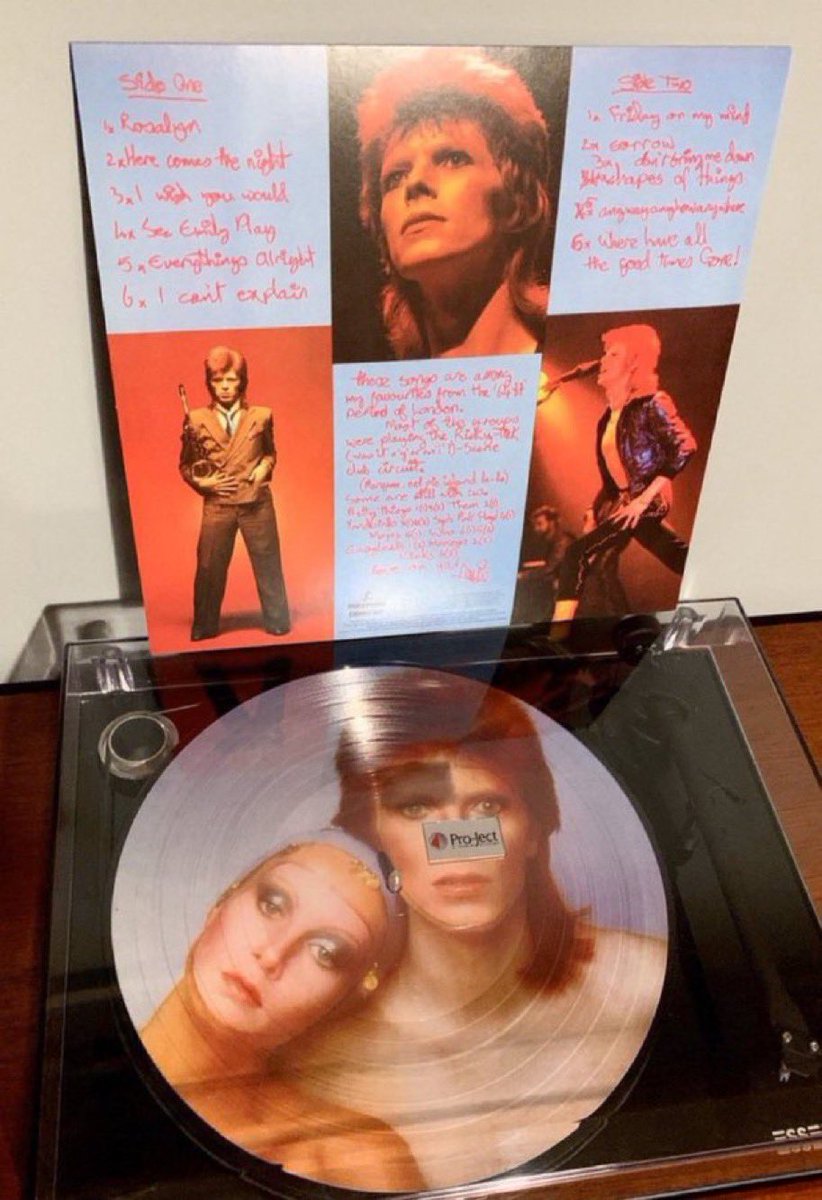 caroline_binnie's tweet photo. You acted funny, trying to spend my money, you’re out there playing your high class games…

Pinups is 53 today*

*not this one, obviously.

#pinups #bowie #twiggy https://t.co/X4bb2OPhyO
