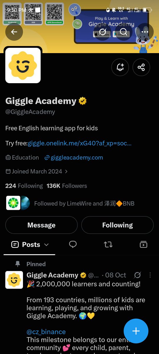 LassonMba's tweet photo. @SellerOfOptions @GiggleAcademy #年年 0xf4d5765e448774ed9482870420da7c3c4c787777 税40%捐款给@GiggleAcademy 散户集结

0xE6d555914F61E52CD840Cbe86Df56e4D8F7EB0d3 https://t.co/ogMdlcyfkq