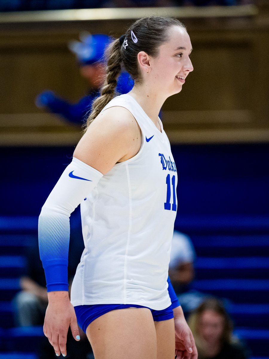 DukeVB's tweet photo. The Dynamic Duo vs. Notre Dame 🔥😮‍💨

Nataly - 24 kills
Ashby - 23 kills (career high)

That's 47 combined kills for our outsides! https://t.co/XIRzr3qKxx