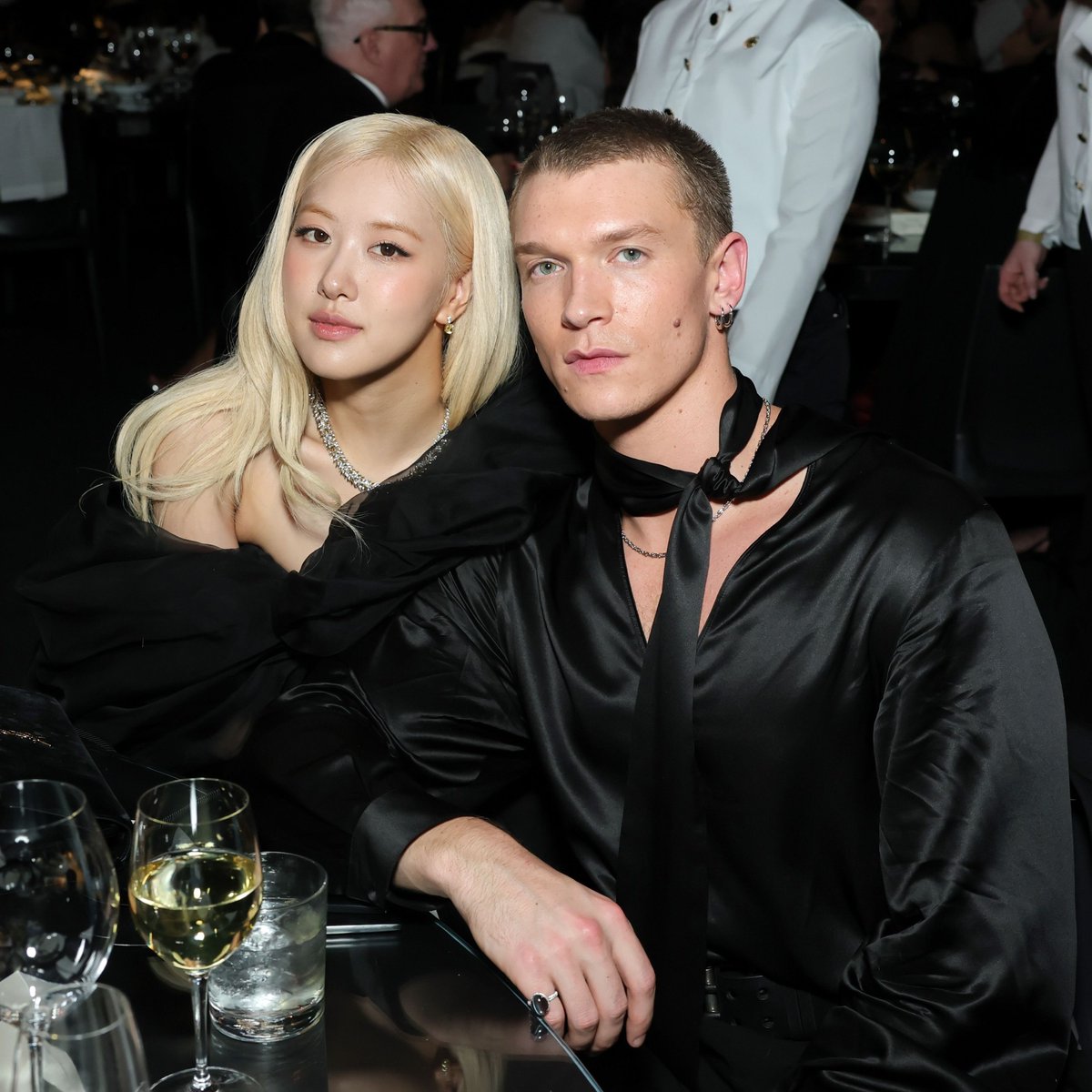 MTV's tweet photo. The chances of me staying calm about this ROSÉ &amp; Connor Storrie pic? VERY VERY LOW 📉 https://t.co/LHNymmVuIn