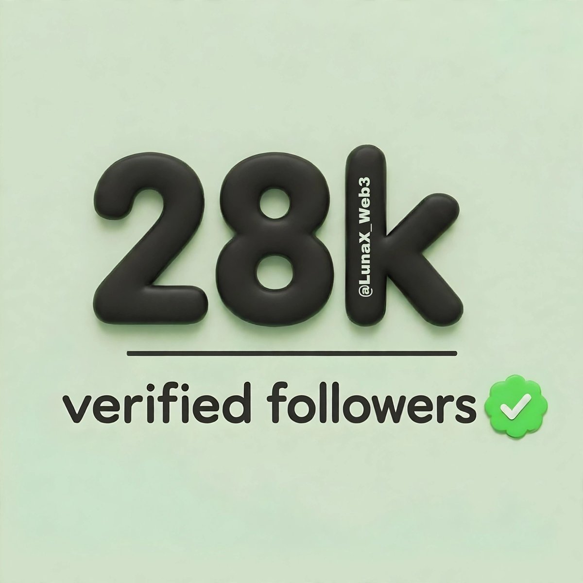 LunaX_Web3's tweet photo. Are you need +10k followers — Say >>>> Leader https://t.co/oFE7h8wXhV