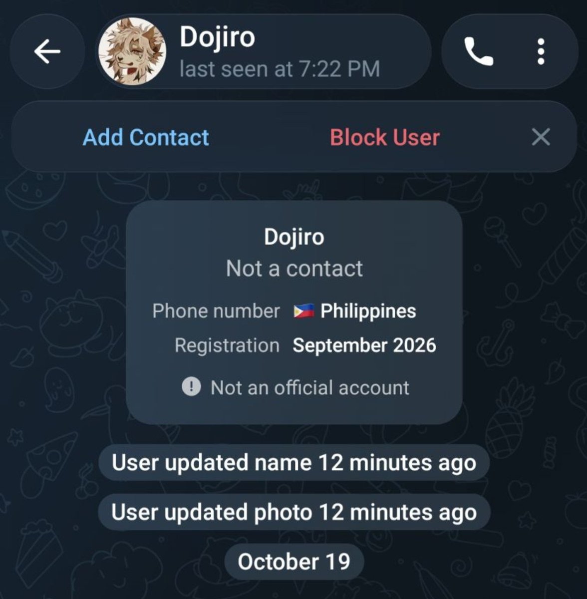 LilDojir0's tweet photo. Hey guys ‼️⚠️
Someone is trying to sell my pony designs while pretending to be me!

Just to make sure I am not active on Telegram, Discord or DA. My main channels to post my adoptables are Twitter, IG and Toyhouse only! Please do not fall for these scams and always double check! https://t.co/f2lsgJ2aGw