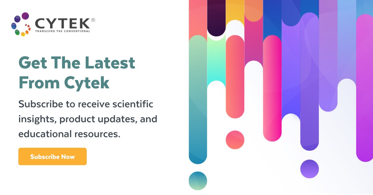 CytekBio's tweet photo. Stay up to date with the latest from Cytek. Subscribe to receive scientific insights, product news, and educational resources delivered straight to your inbox. Subscribe today: https://t.co/PePSMI5iDG

#flowcytometry #lifesciences #cellanalysis https://t.co/Ua8JmMb501