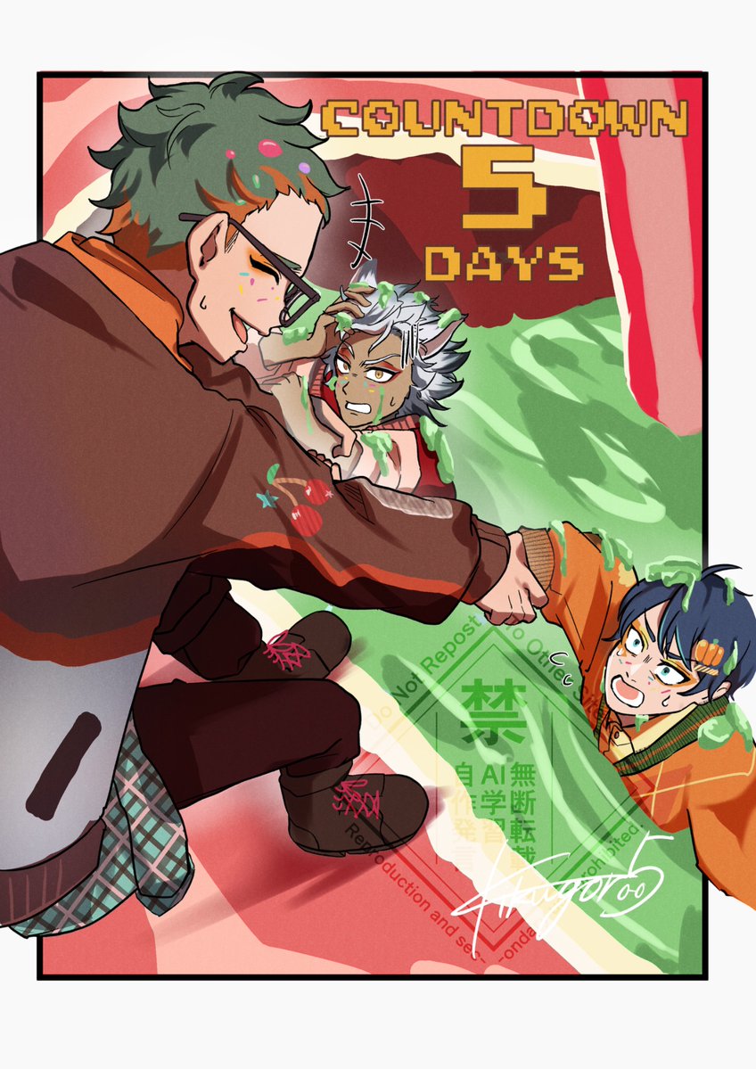 kkgr_729's tweet photo. トレイ・クローバー誕生日まで

あと《5日》♣️

 #トレイ・クローバー誕生祭カウントダウン https://t.co/wKPYvc41J5