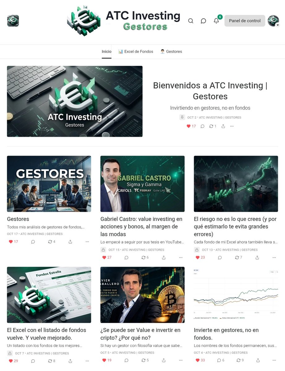 etc_facts's tweet photo. 🫣 Muchos no tenéis claro lo que hay en Substack. La parte web, a mí me gusta mucho más, se ve de esta manera.
Ahí podréis encontrar todos los artículos que vaya subiendo. https://t.co/Wvon1r7EXG