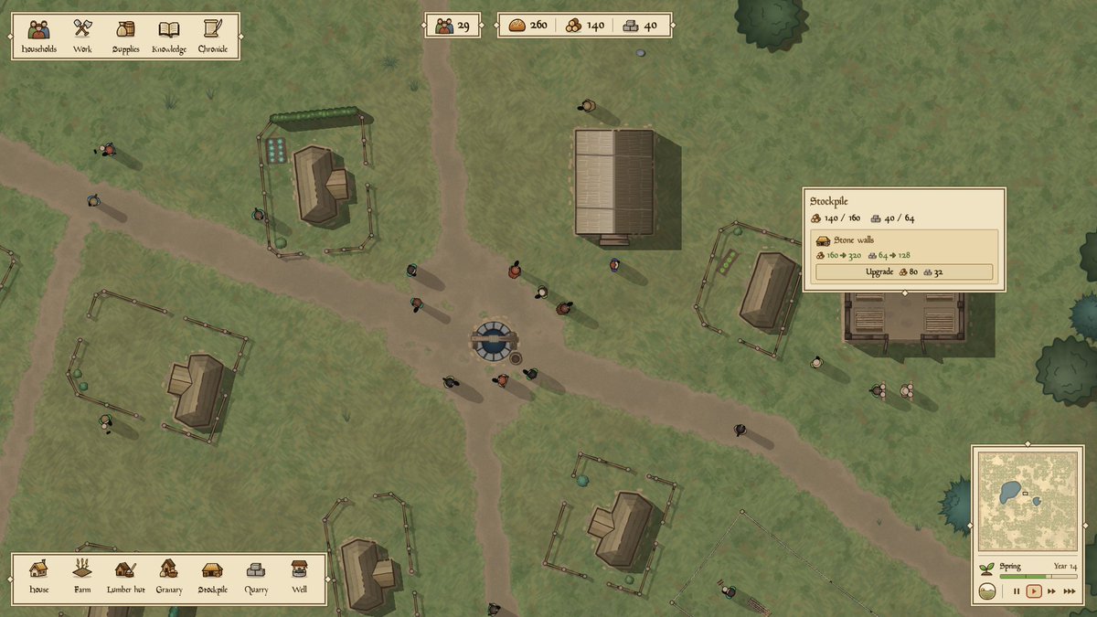 bryandevjong's tweet photo. An early version of Centuries is temporarily available to playtest on Itch. Prepare for bugs. Link in thread.

#citybuilder #medieval #indiedev #cozygames https://t.co/ezzNRgoKnW