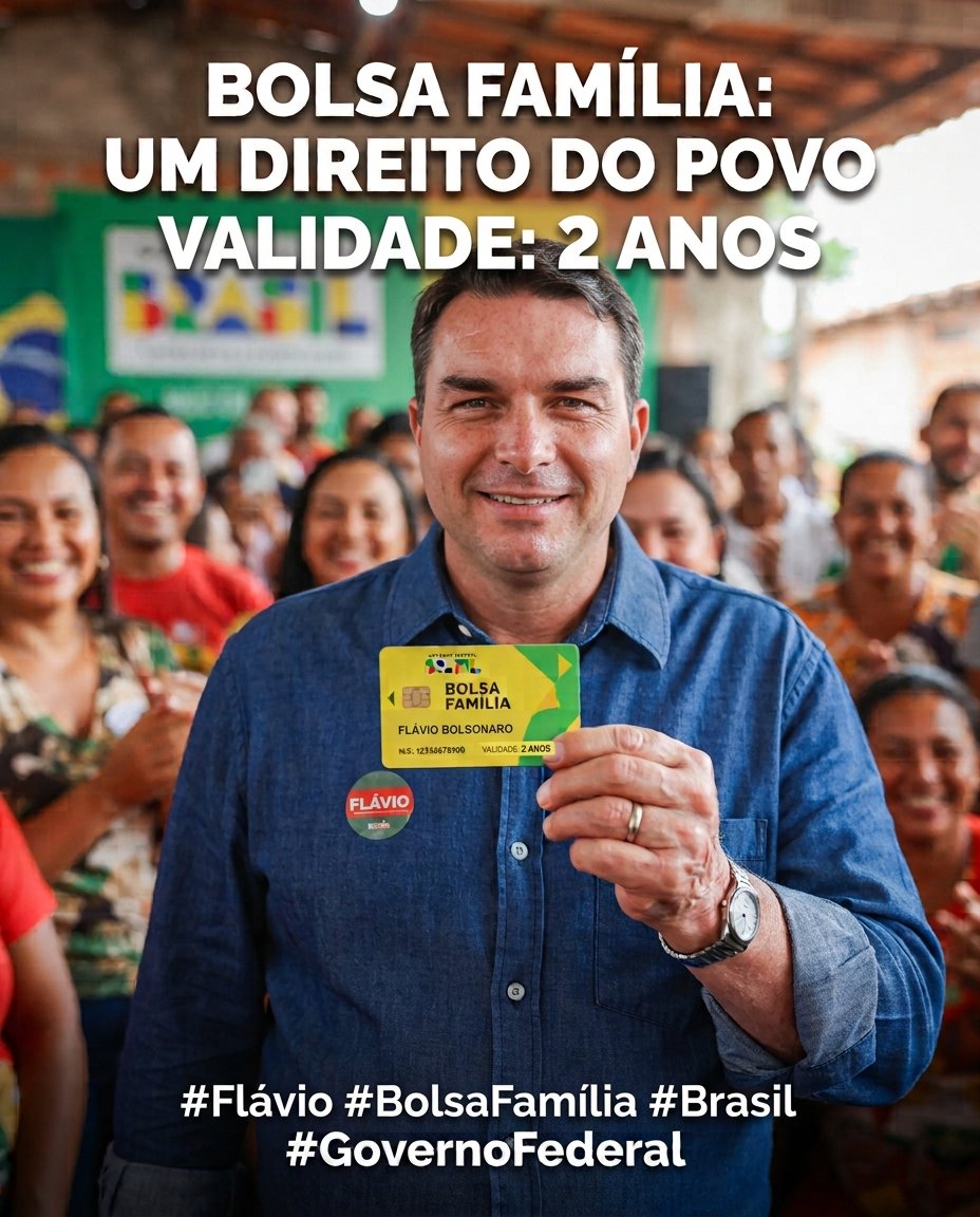 LulaoRei's tweet photo. COMPARTILHE!

Parecido, mas com Lula o Bolsa Familia continua como está!
Já com Flavio Bolsonaro você perde! https://t.co/21NEKjjFc6