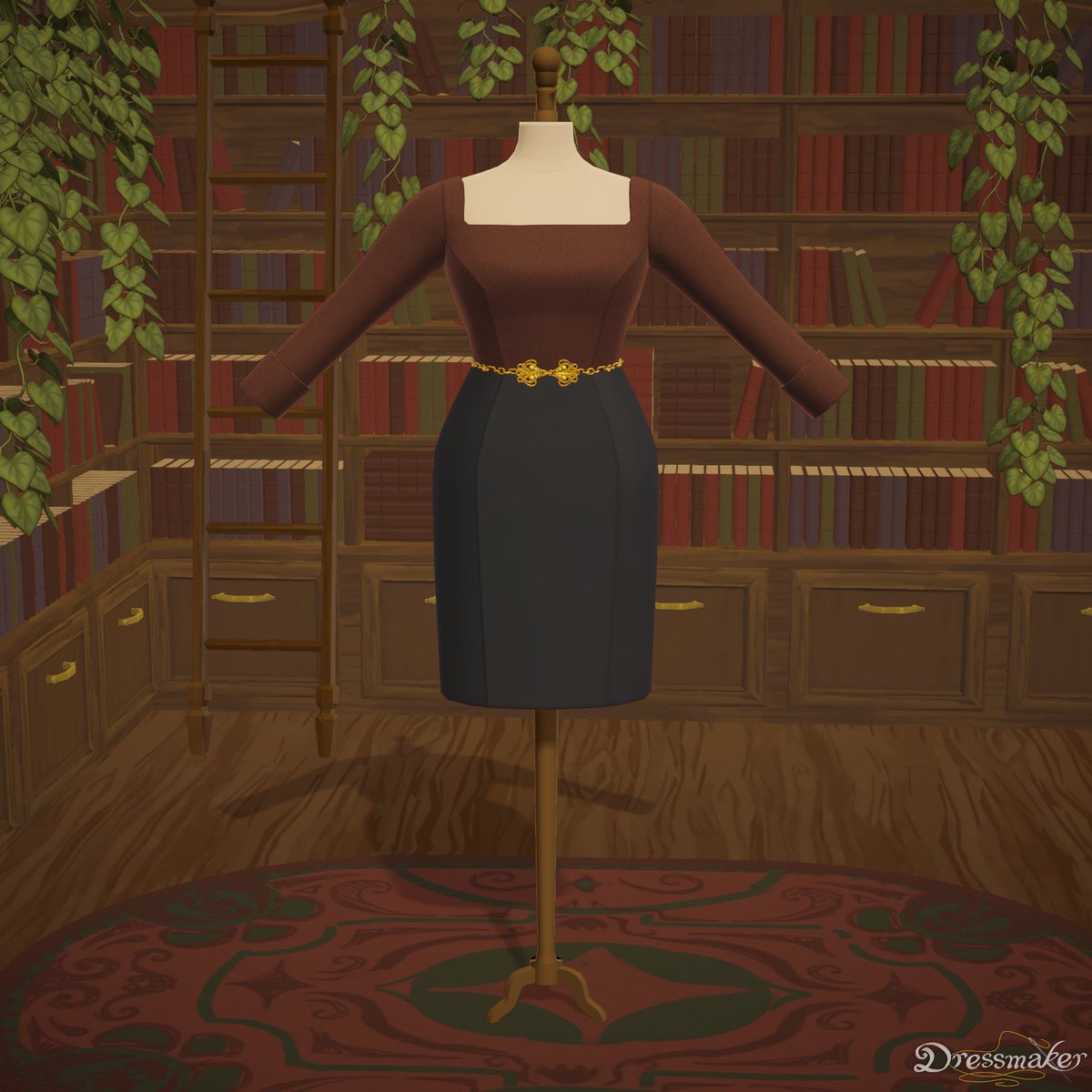 AFNM_93's tweet photo. My first time using accessories :) turned out great! #dressmaker https://t.co/hqSXtNTygD