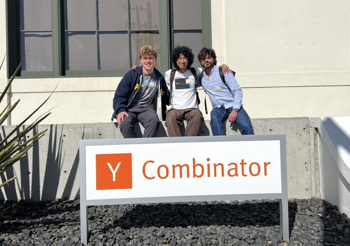 KonradsKrypto's tweet photo. Came to SF for a 48-hour hackathon. Won first place at Y Combinator. Missed my flight home, next is a YC interview! Thank you @nemild &amp; @ycombinator 🫶

We’re in SF until Friday to meet as many people as we can and hear what problems you’re dealing with. #MakeSomethingAgentsWant https://t.co/ud4c7MoYdI