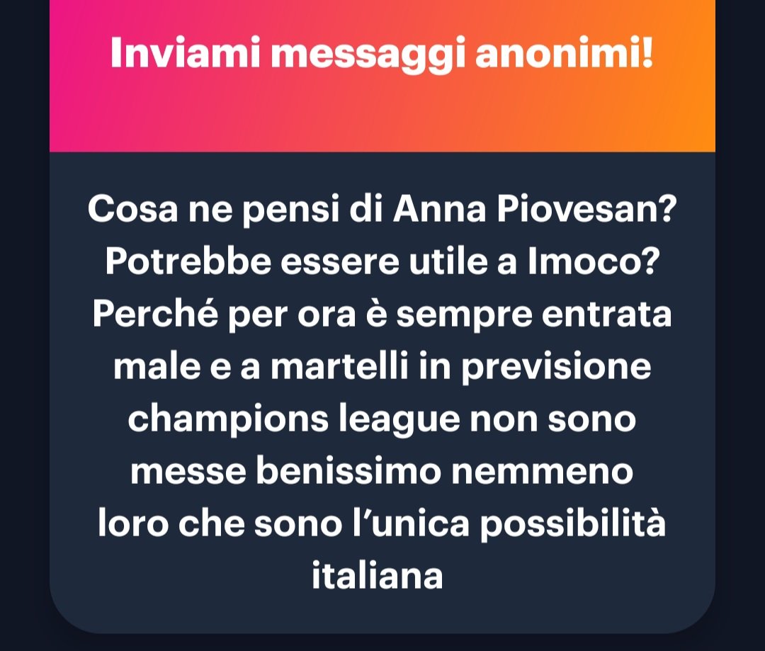 timmita13's tweet photo. Penso che doveva fare la titolare da qualche altra parte e non la panchinara, con gabi e zhu non direi che sono messe male https://t.co/zW5HreISNB