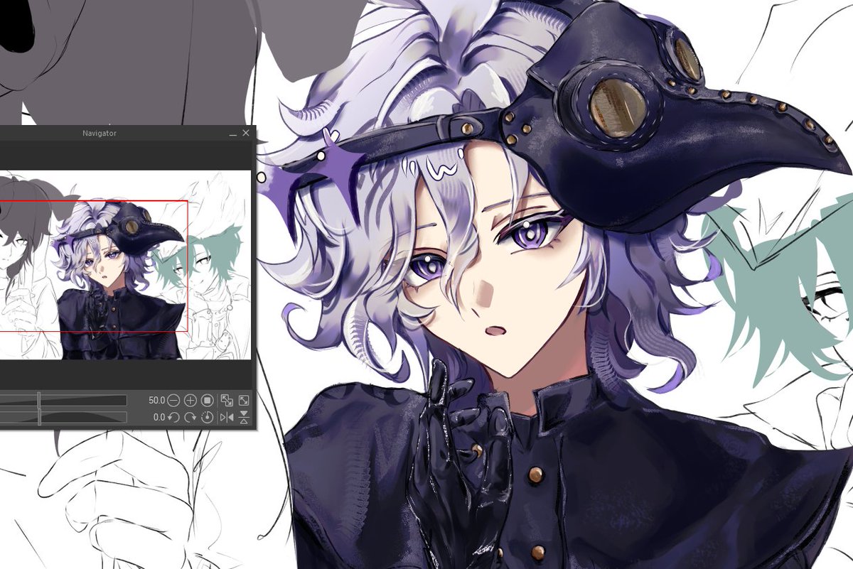 seerofgospel's tweet photo. Halloween art wip ft Mitya 👁️👁️ https://t.co/tU9ewDJNsg